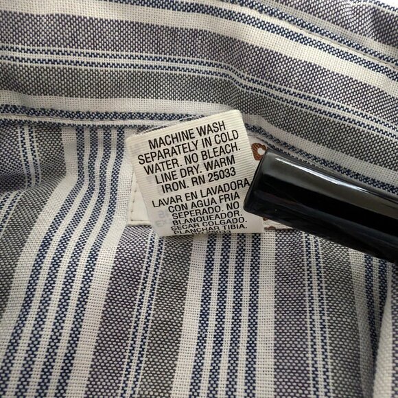 RUDDOCK Shirt Men's 17 Classic Fit Multicolor Striped Western Snap Short Sleeve - Picture 9 of 11